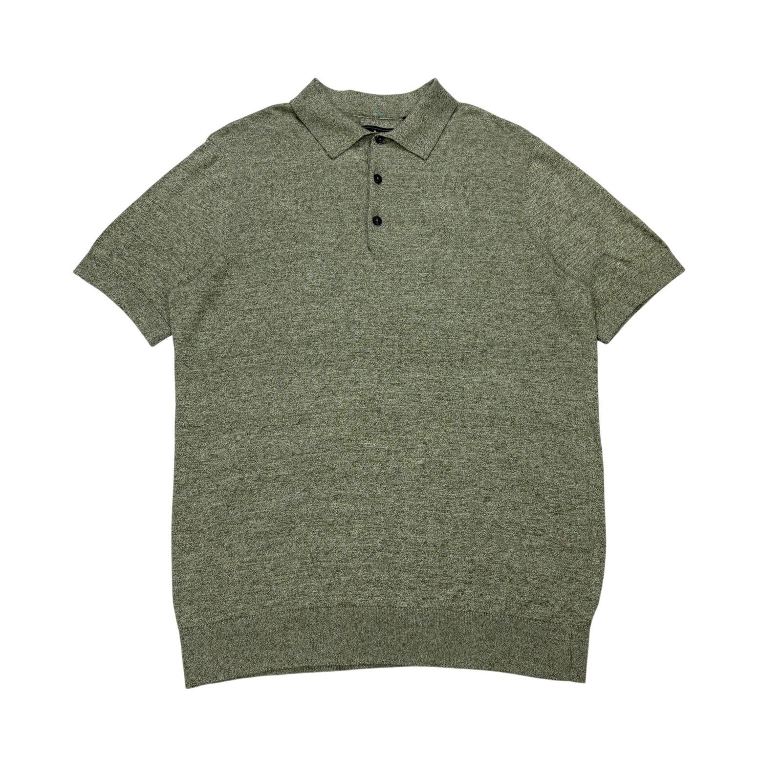 Barbour Barbour Buston Knit Cotton Linen Polo Shirt XL Quiet Luxury Size US XL / EU 56 / 4 - 1 Thumbnail