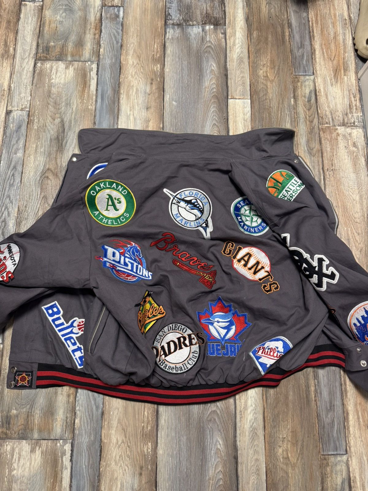 Jeff Hamilton Authentic Vintage Jeff Hamilton Racing Multi-Team Jacket Size US XXL / EU 58 / 5 - 3 Thumbnail