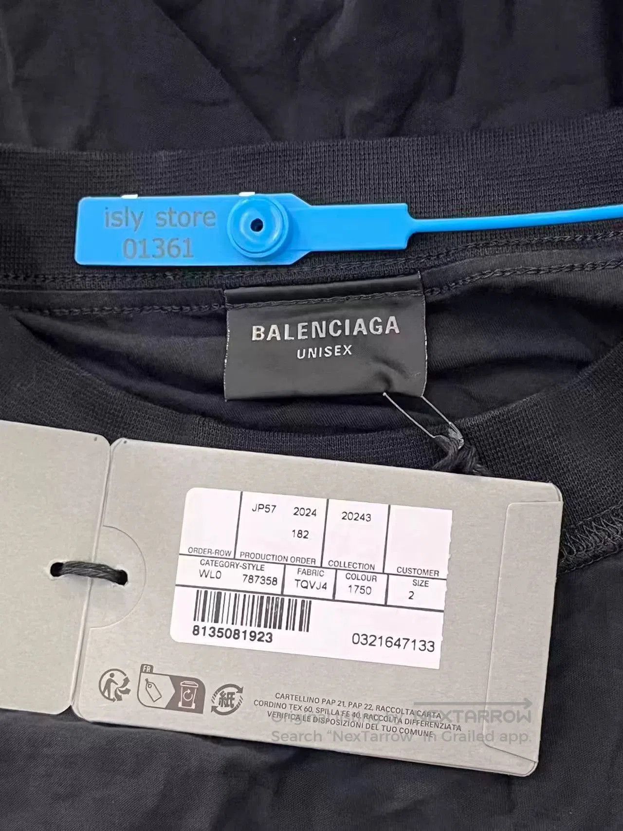 Balenciaga Balenciaga Logo Print Crewneck Short Sleeve T-Shirt. Size US M / EU 48-50 / 2 - 5 Thumbnail