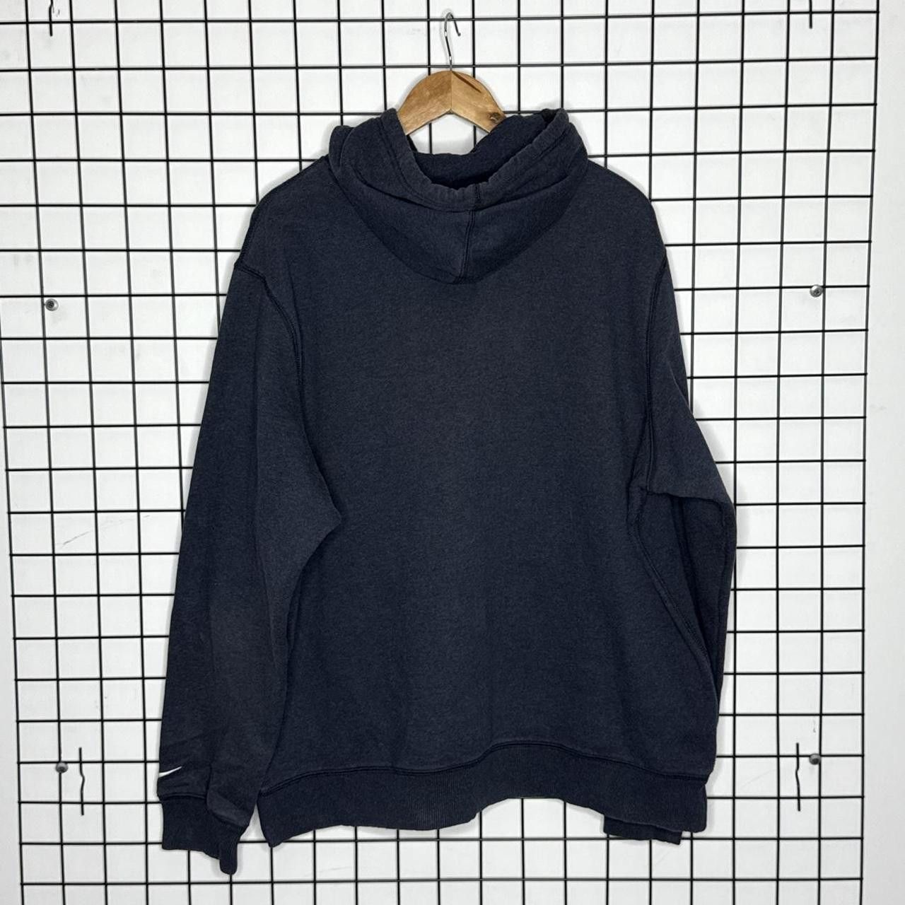 Nike Nike Vintage Spellout Hoodie Navy Vintage 90s Size US XXL / EU 58 / 5 - 2 Thumbnail