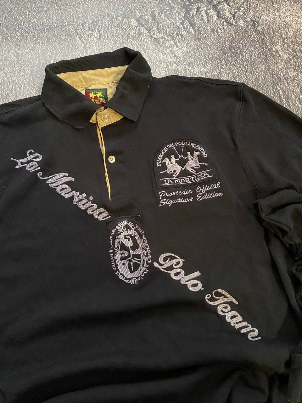La Martina Vintage La Martina rugby long sleeve polo Size US XL / EU 56 / 4 - 2 Thumbnail