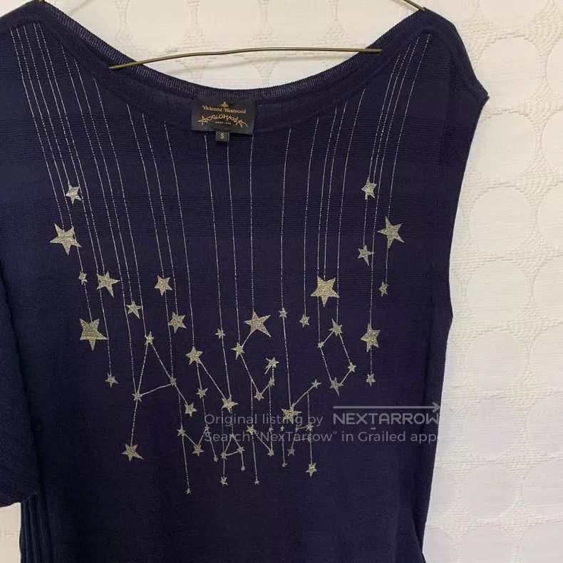 Vivienne Westwood Vivienne Westwood Asymmetric Star Knit Dress Size S / US 4 / IT 40 - 5 Thumbnail