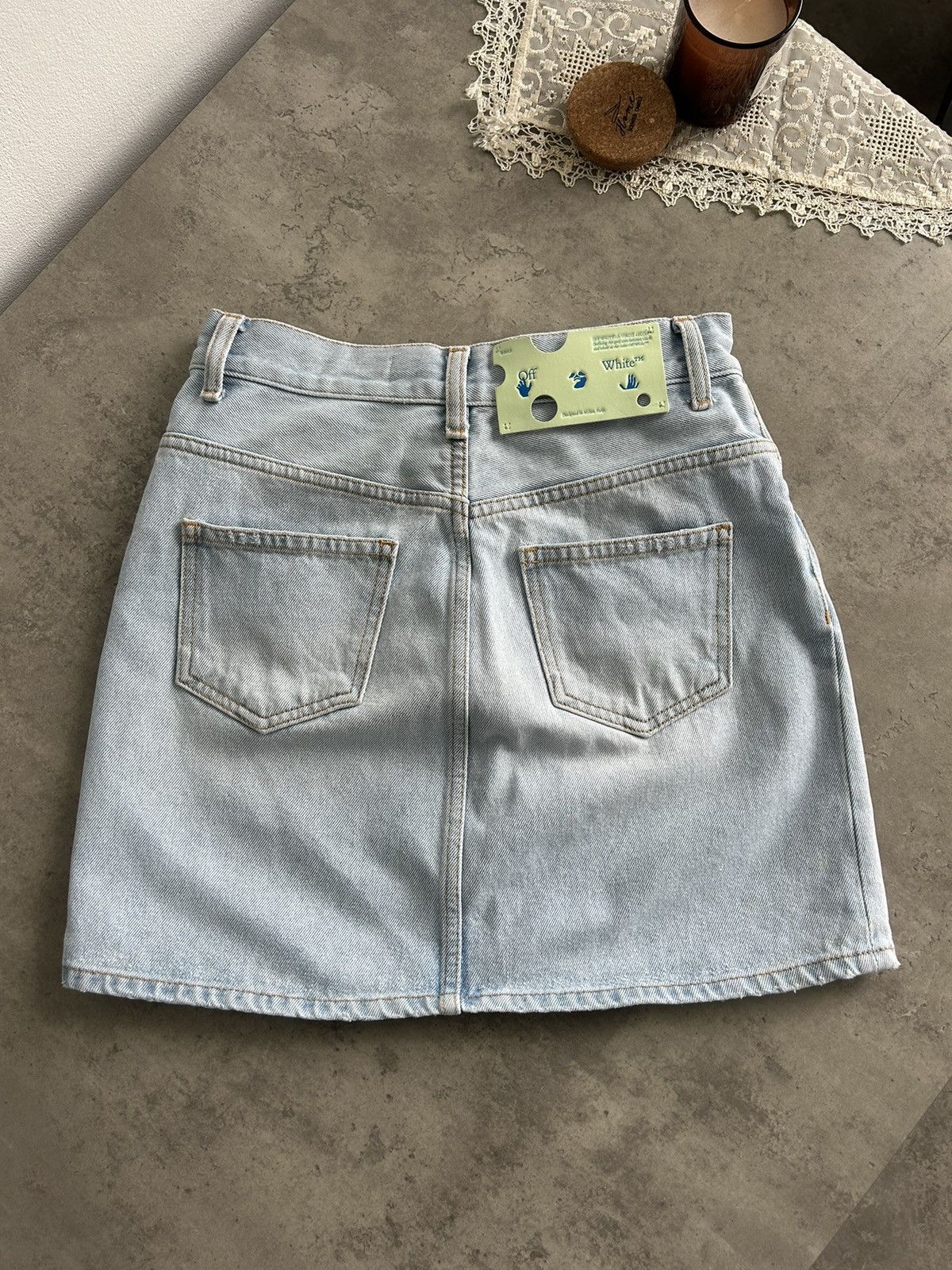 Off-White Off - white skirt Size 27" / US 4 / IT 40 - 6 Thumbnail