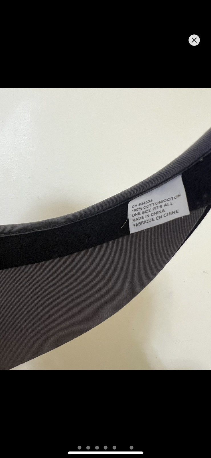 Mercedes-Benz ***FINAL DROP***RARE 90s MERCEDES BENZ VISOR O/S Size ONE SIZE - 6 Thumbnail