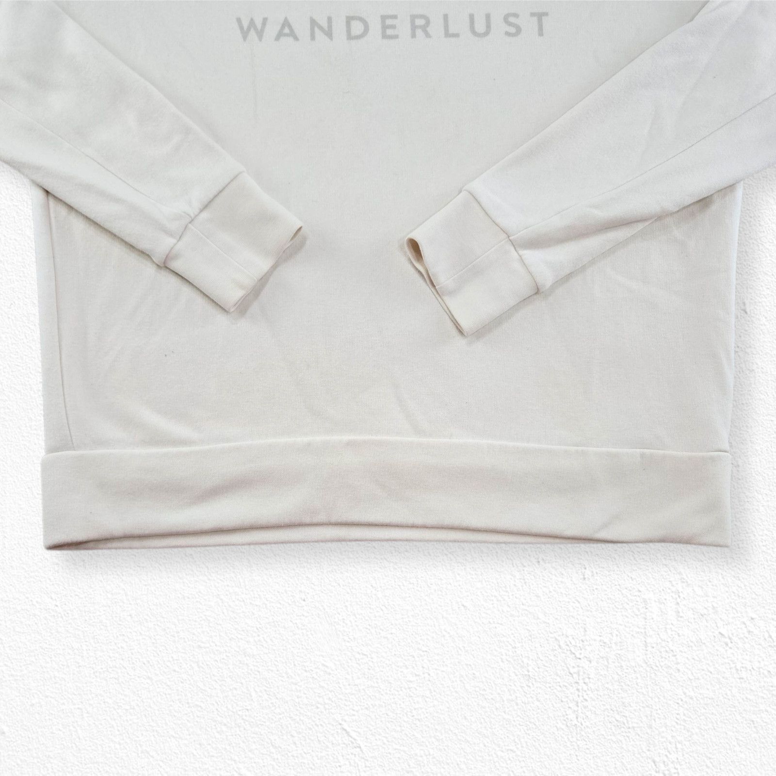 Adidas Adidas Wanderlust Cream Crewneck Sweatshirt Unisex Size M/L Size M / US 6-8 / IT 42-44 - 6 Thumbnail