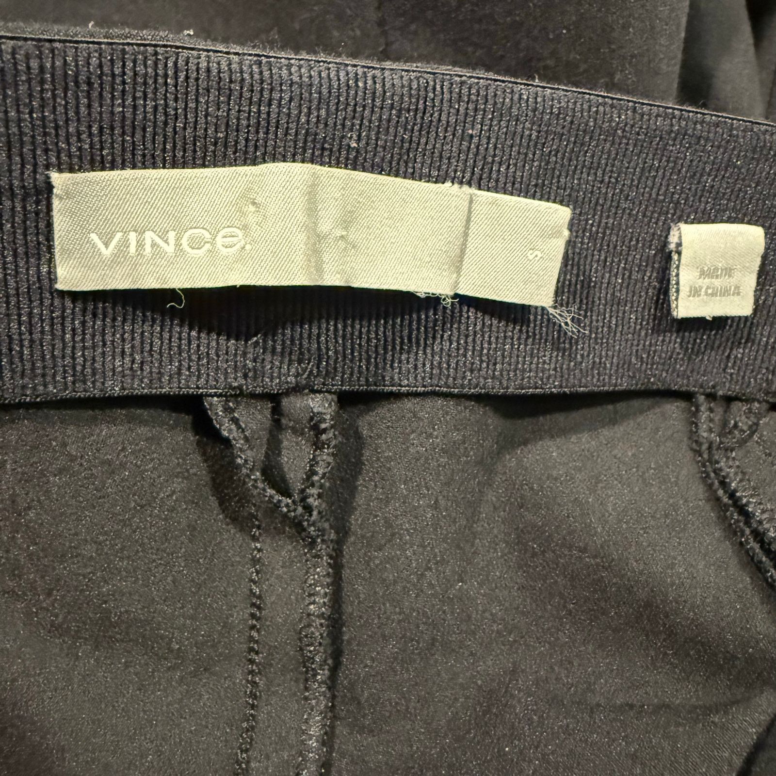 Vince Vince Women’s Black Fitted Ankle Slacks Size S Size 28" / US 6 / IT 42 - 3 Thumbnail
