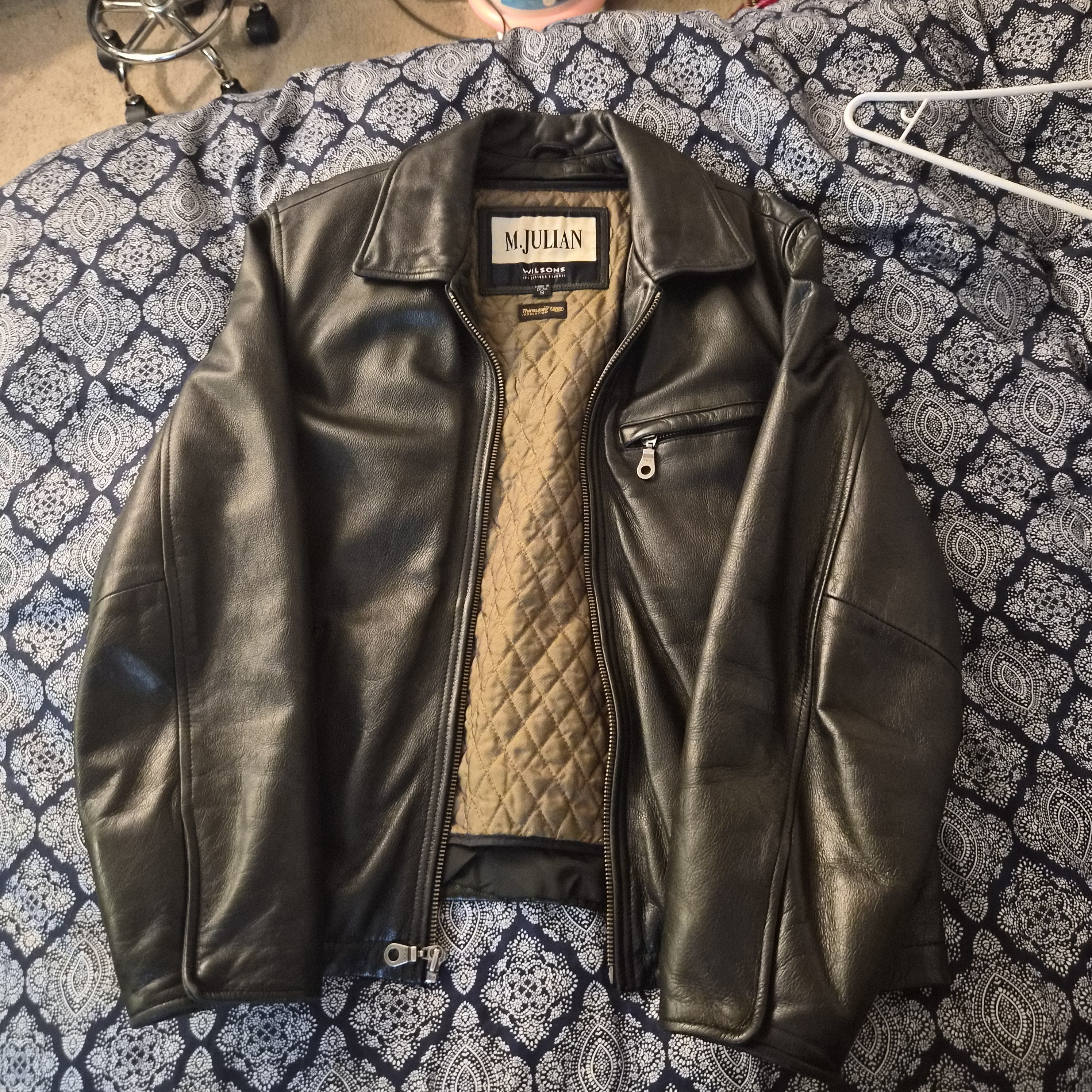 Vintage Vintage M.Julian Leather Jacket Small Size US S / EU 44-46 / 1 - 1 Thumbnail