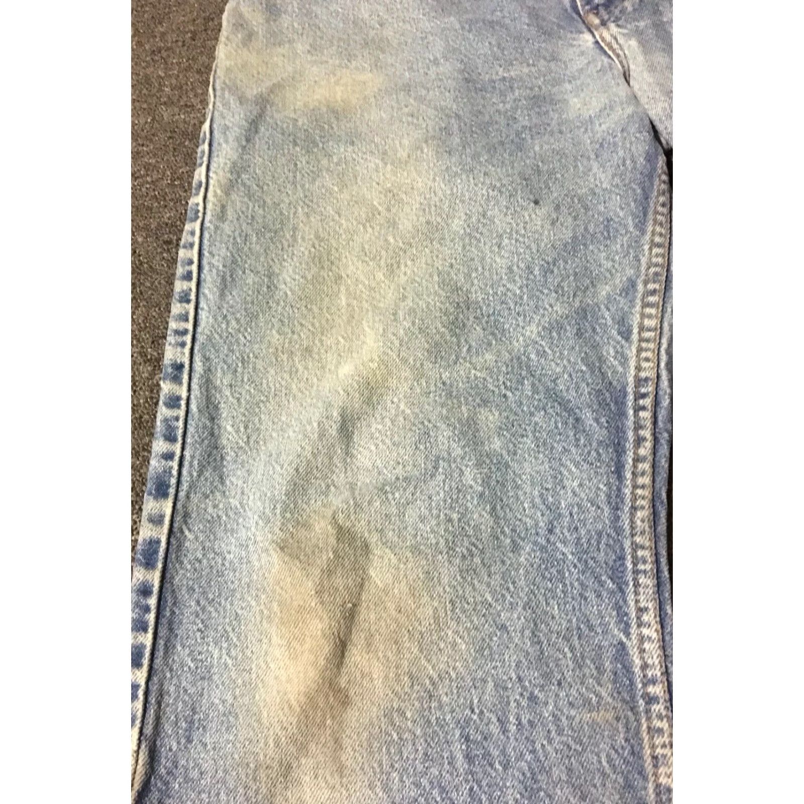 Levi's VINTAGE Levi’s 505 Jeans 38/32 Distressed Orange Tab 80s 90s USA Biker Levi's 569 Mens Jeans Straight Denim Blue Size US 38 / EU 54 - 7 Thumbnail