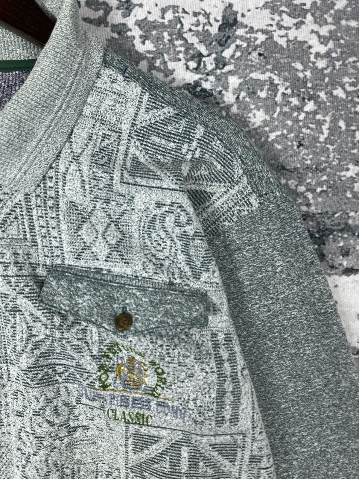 Japanese Brand Vintage Japanese Brand Half Button Sweatshirts Size US L / EU 52-54 / 3 - 3 Thumbnail