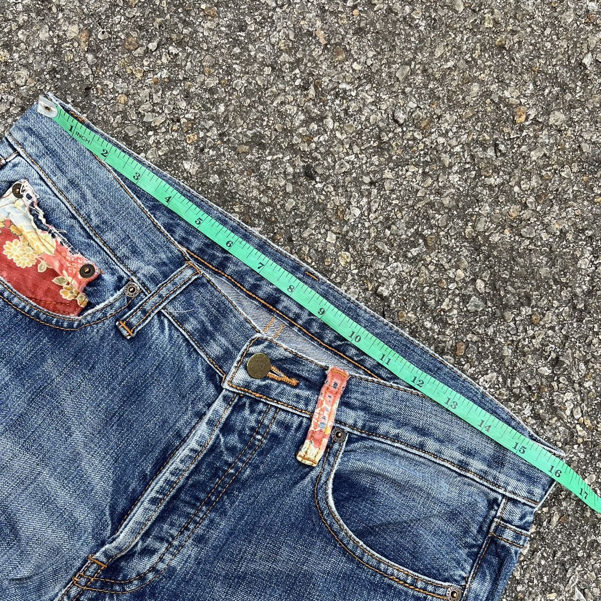 Japanese Brand Distressed Jeans Takeo Kikuchi Double Knee Denim Size US 32 / EU 48 - 5 Thumbnail