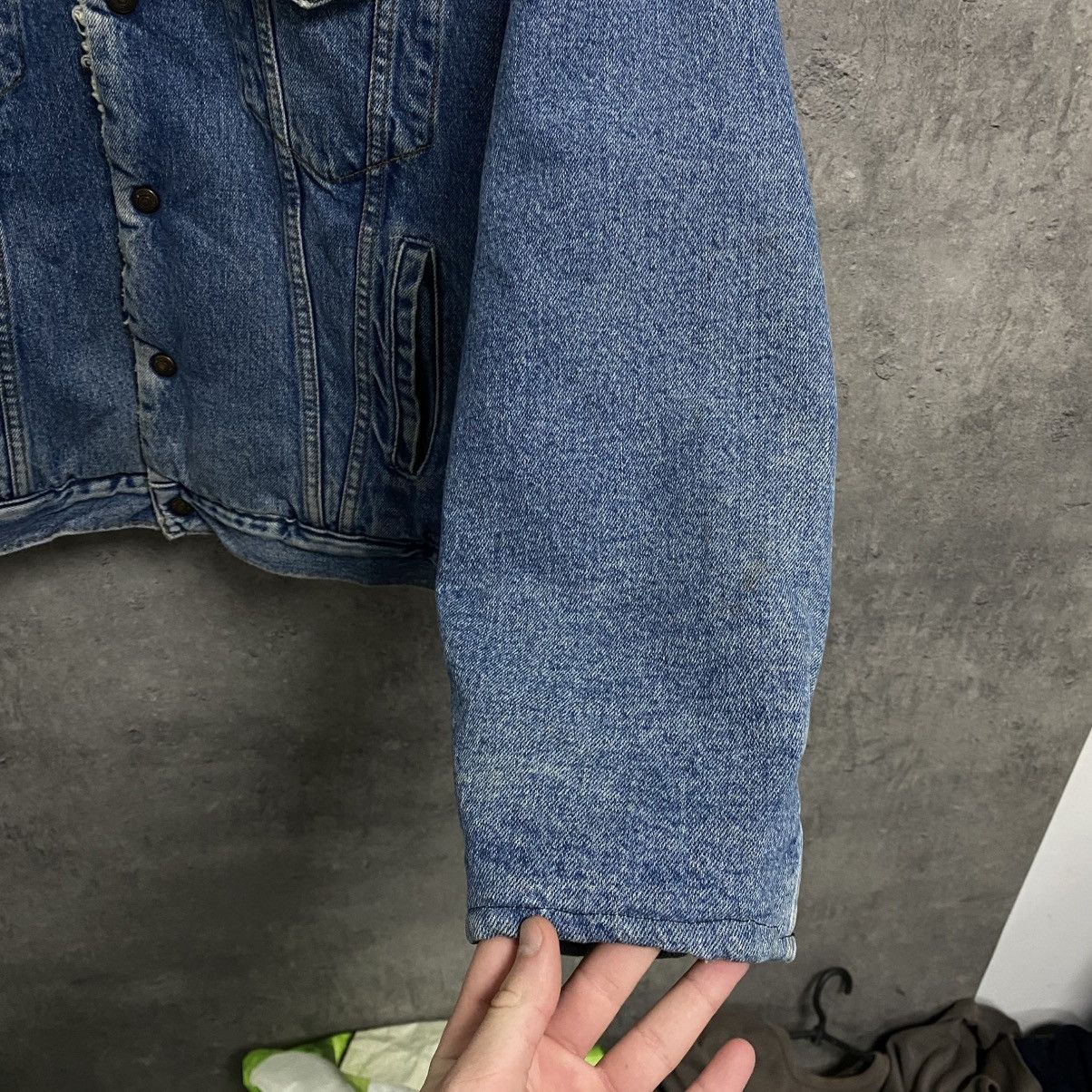 Levi's 90s Vintage Levis Denim Jean Jacket Size US XL / EU 56 / 4 - 6 Thumbnail