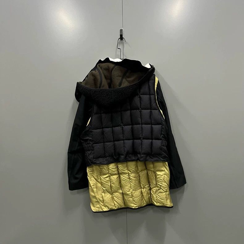 Louis Vuitton Louis Vuitton Patchwork color-blocking hooded long cotton-p Size US S / EU 44-46 / 1 - 2 Thumbnail