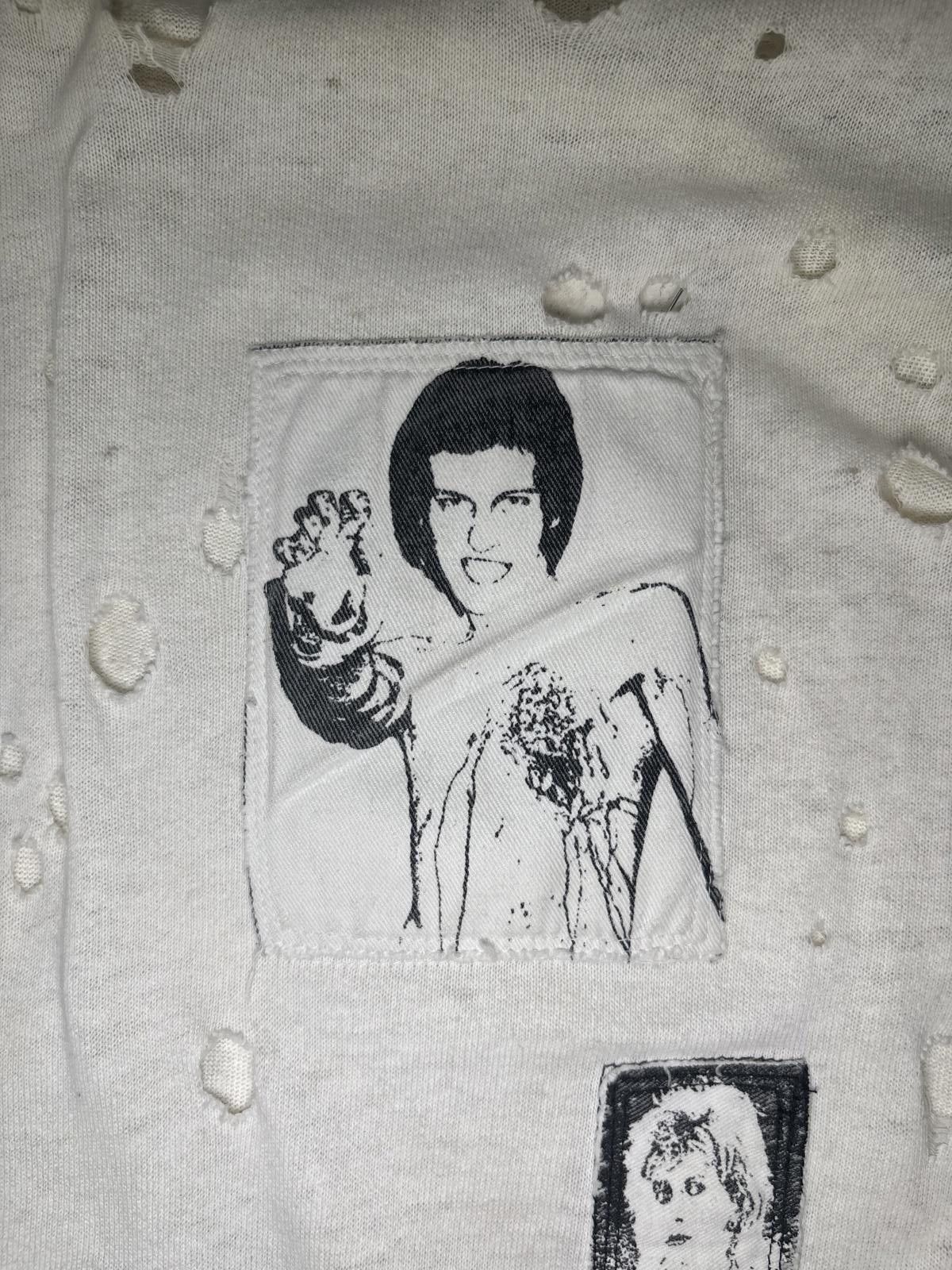 Raf Simons Raf Simon’s AW2001 “Riot Riot Riot” Patchwork Crewneck Size US M / EU 48-50 / 2 - 3 Thumbnail