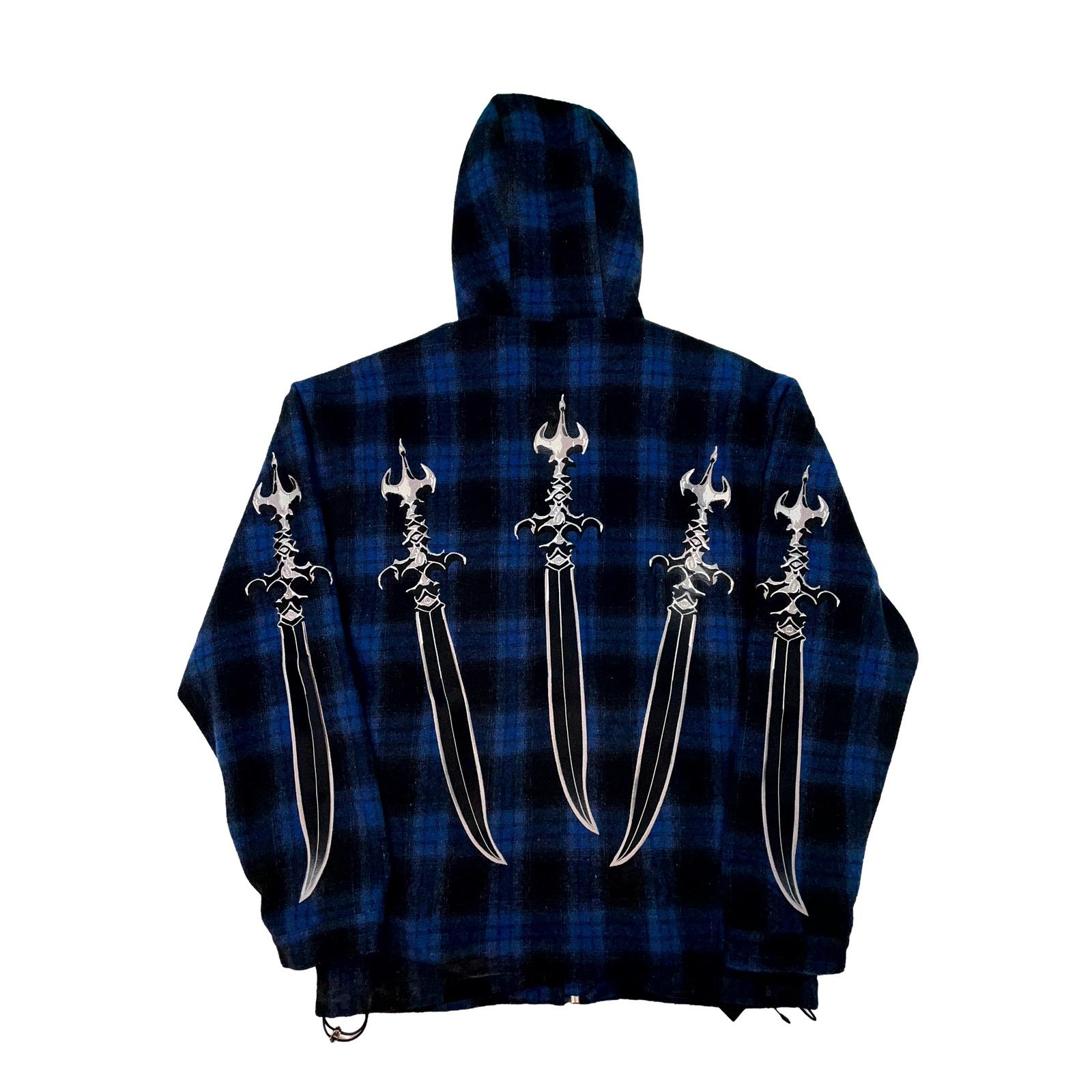 Thug Club Thug Club Blue Black Flannel Size US M / EU 48-50 / 2 - 2 Thumbnail