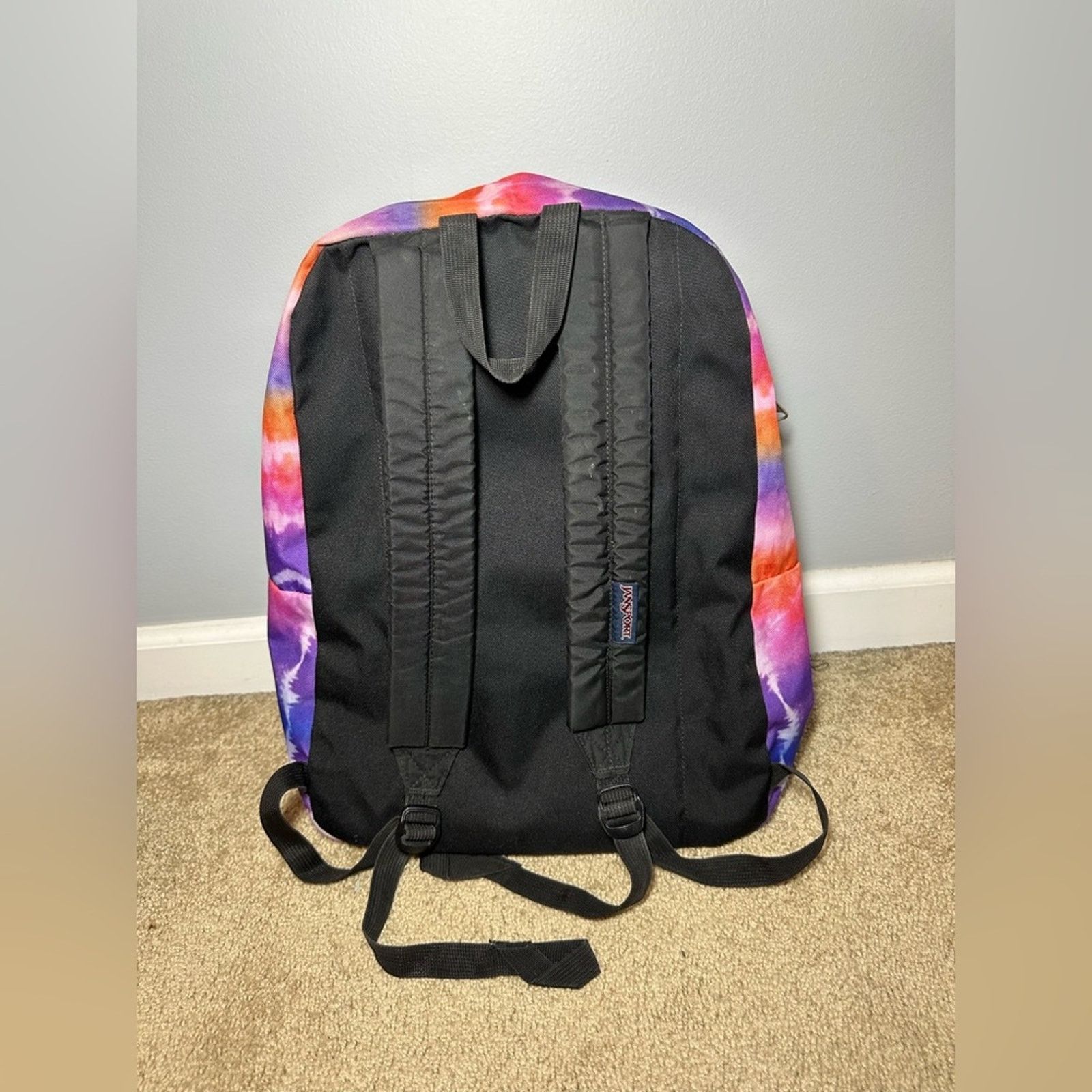 Jansport Jansport Unisex Backpack Super Break Tie Dye School Bag Size ONE SIZE - 5 Thumbnail