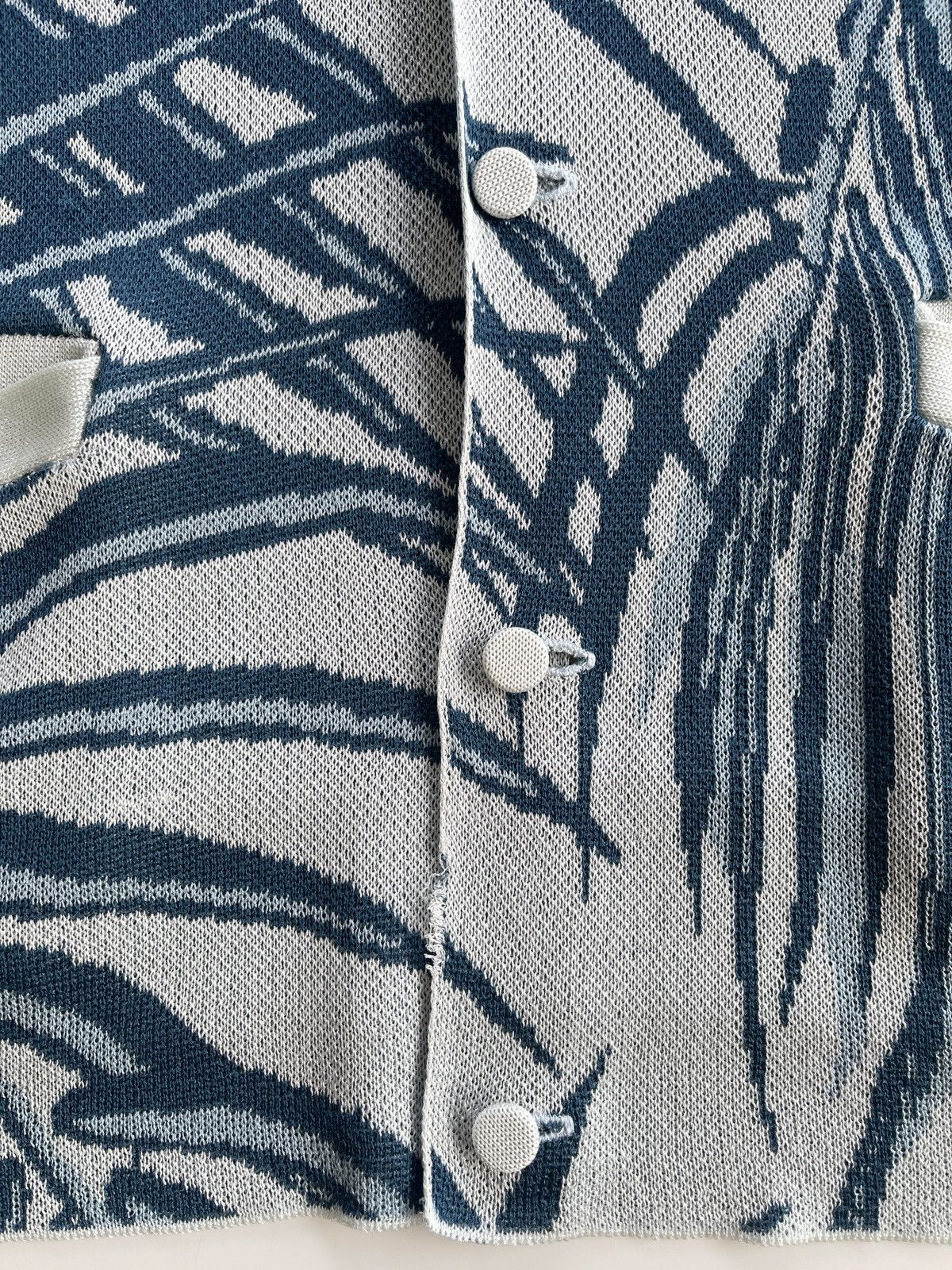HOLLYWOOD RANCH MARKET H.R.Market Hawaiian Tropical Shirt Blue Blue Japan Seilin Size US L / EU 52-54 / 3 - 8 Thumbnail