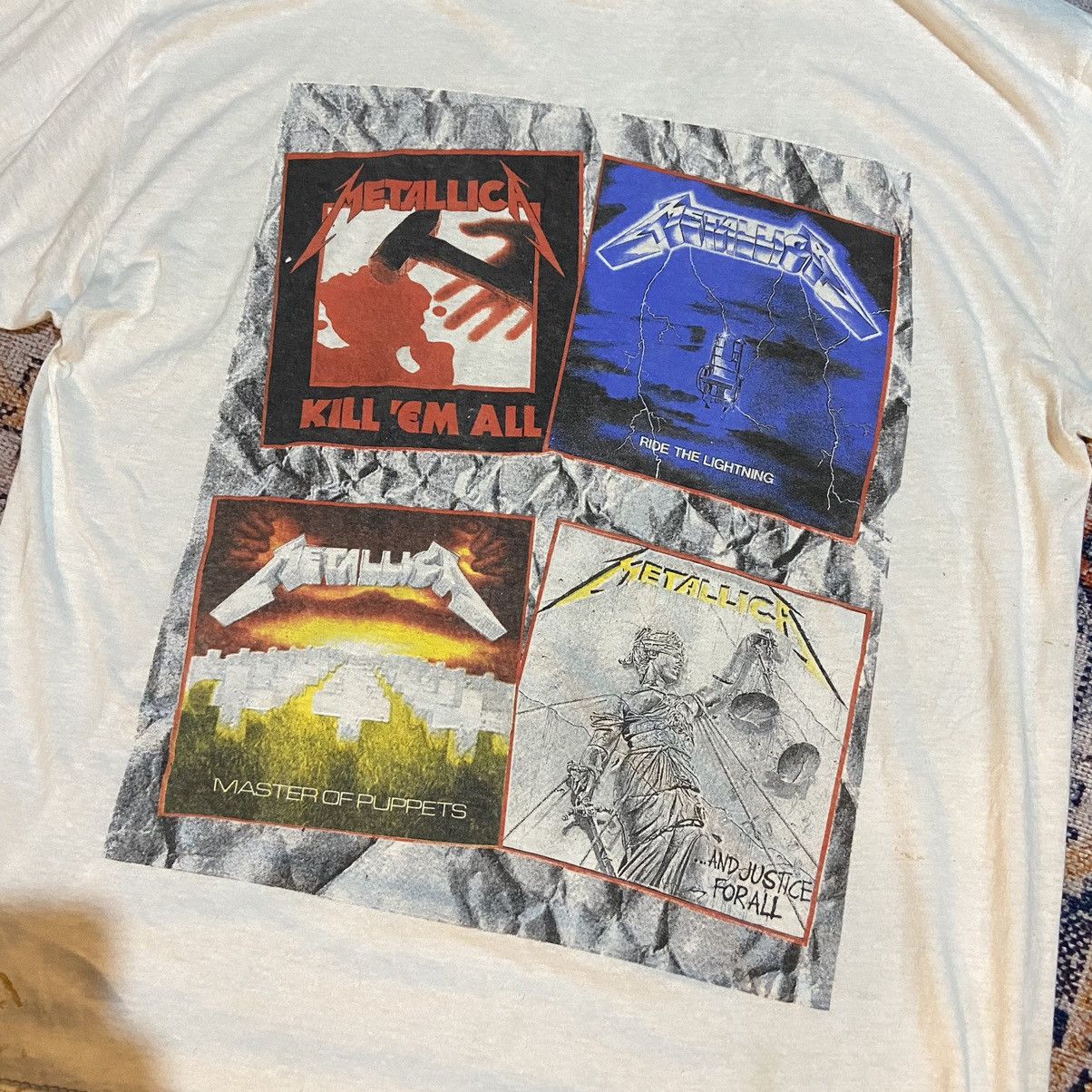 Band Tees × Brockum × Metallica 1988 Thsirt Metallica “And Justice For All” 80s tee Size US XL / EU 56 / 4 - 7 Thumbnail