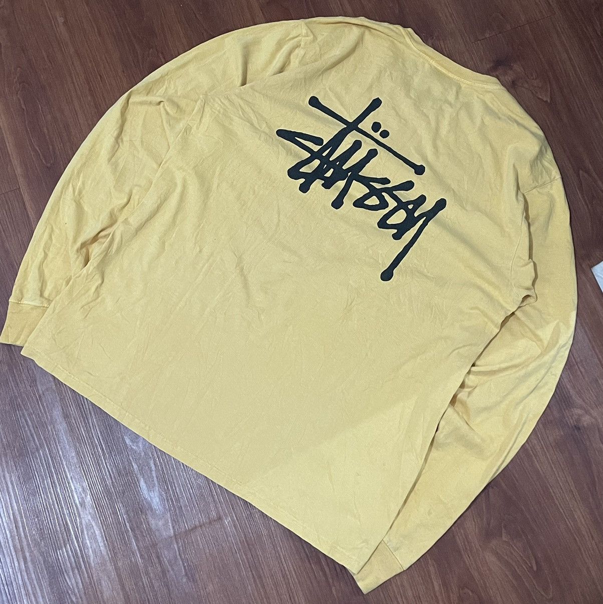 Stussy × Vintage Vintage Longsleeve stussy basic Size US L / EU 52-54 / 3 - 4 Thumbnail