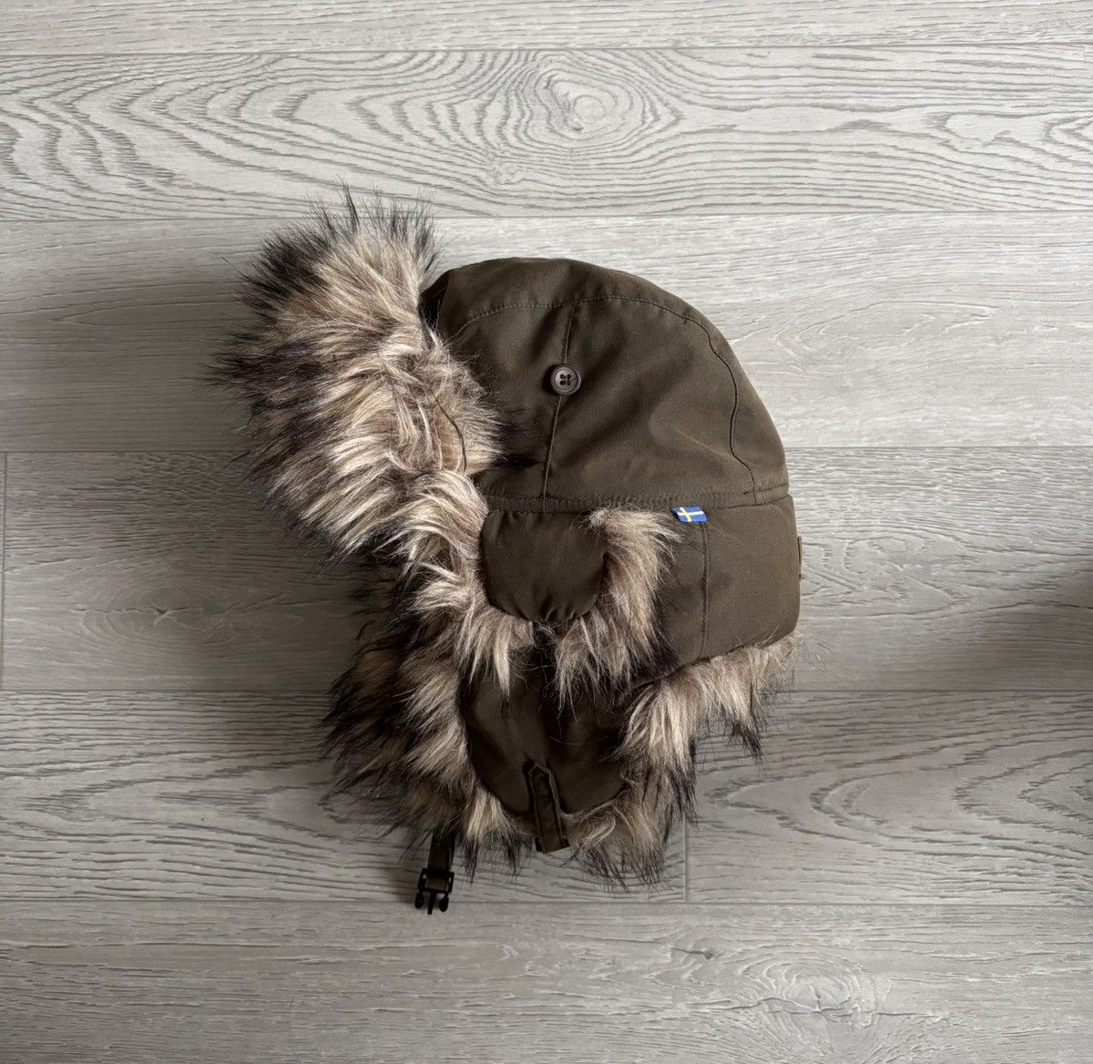 Fjallraven × Vintage Fjallraven Nordic Heater Trapper Fur Hat Outdoor Size ONE SIZE - 1 Thumbnail