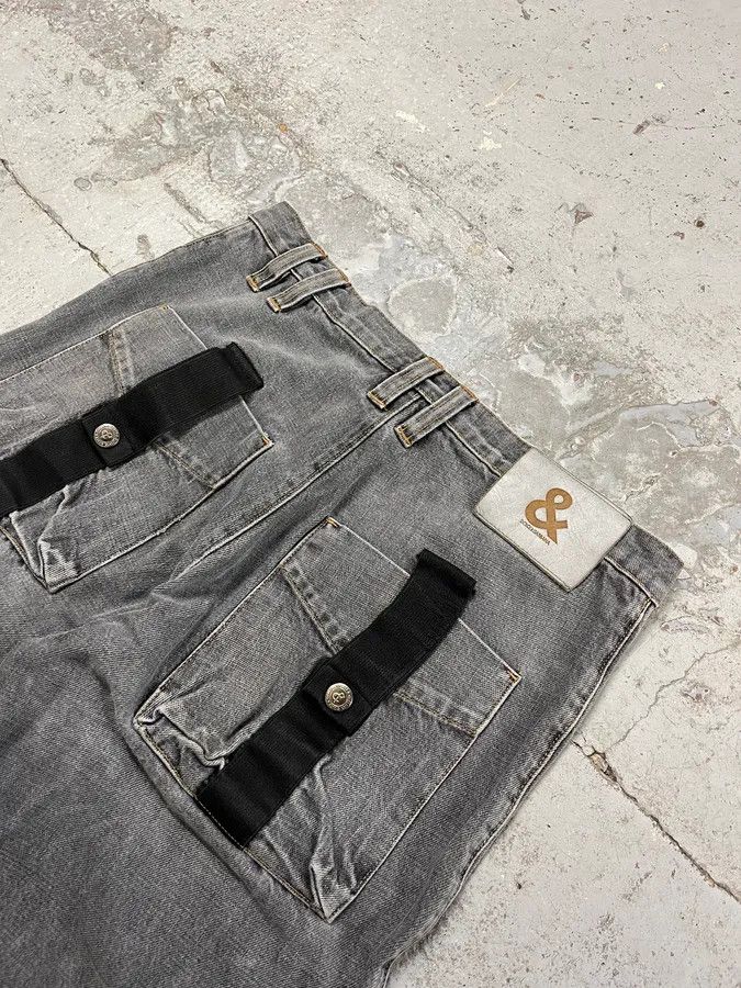 Dolce & Gabbana AW2003 Dolce & Gabbana Grey Anatomic Zip Bondage Denim Jeans Size US 32 / EU 48 - 9 Thumbnail