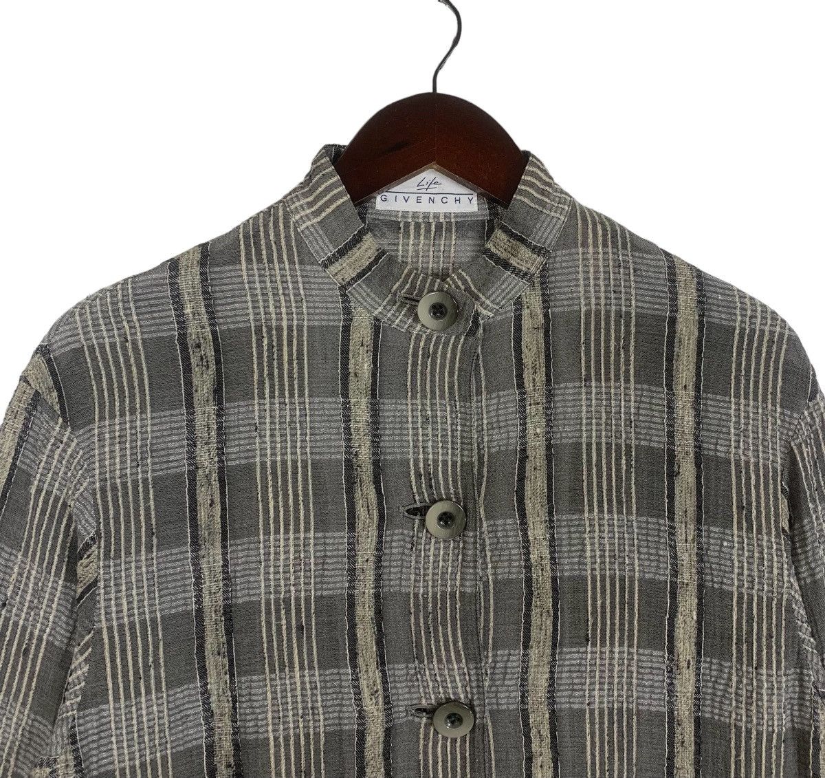 Designer × Givenchy × Vintage VintageGivenchy Life French Designer Luxury Check Gray Size S / US 4 / IT 40 - 3 Thumbnail