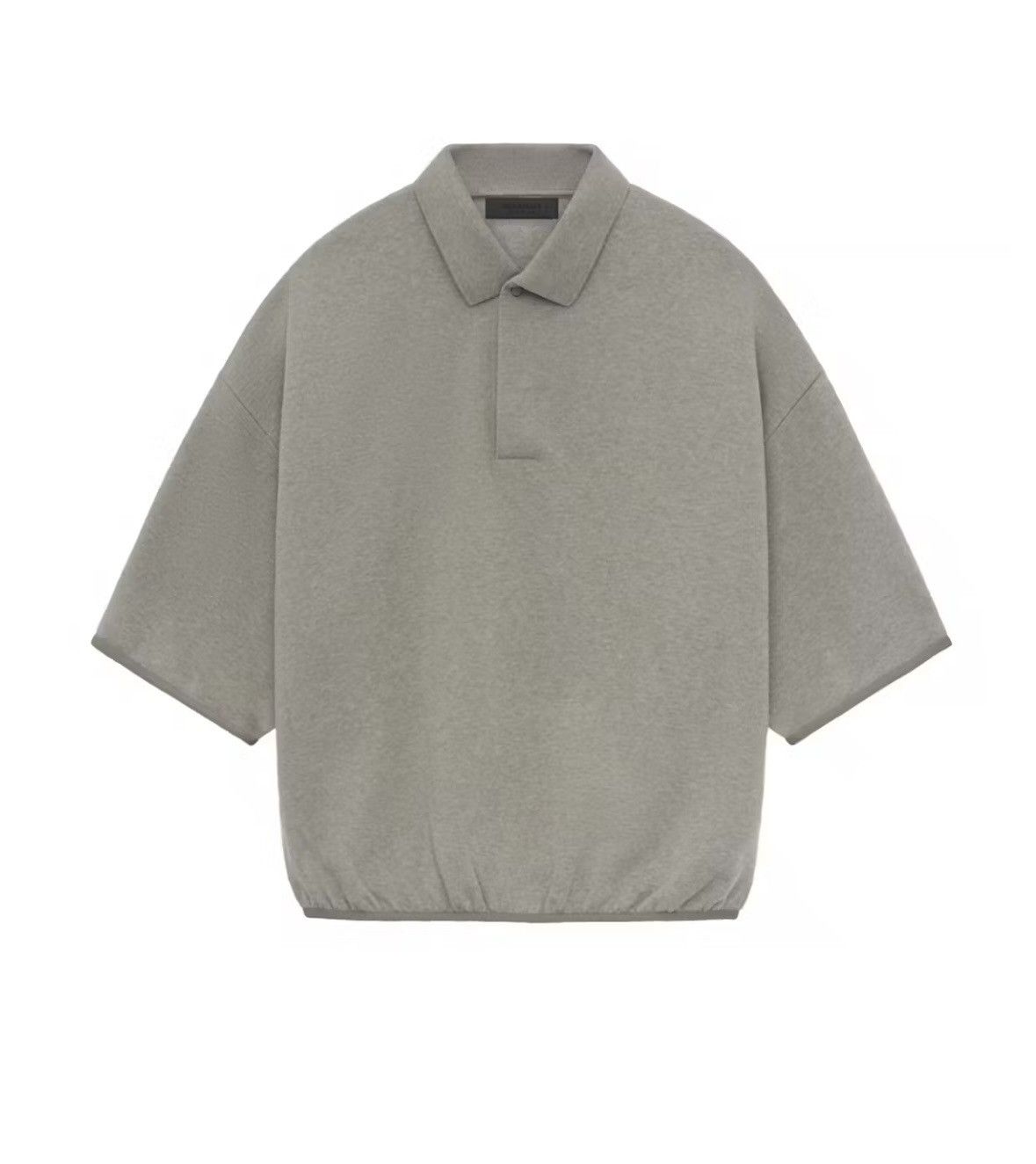 Essentials Essentials Heather Grey 3/4 Polo Size US M / EU 48-50 / 2 - 12 Thumbnail