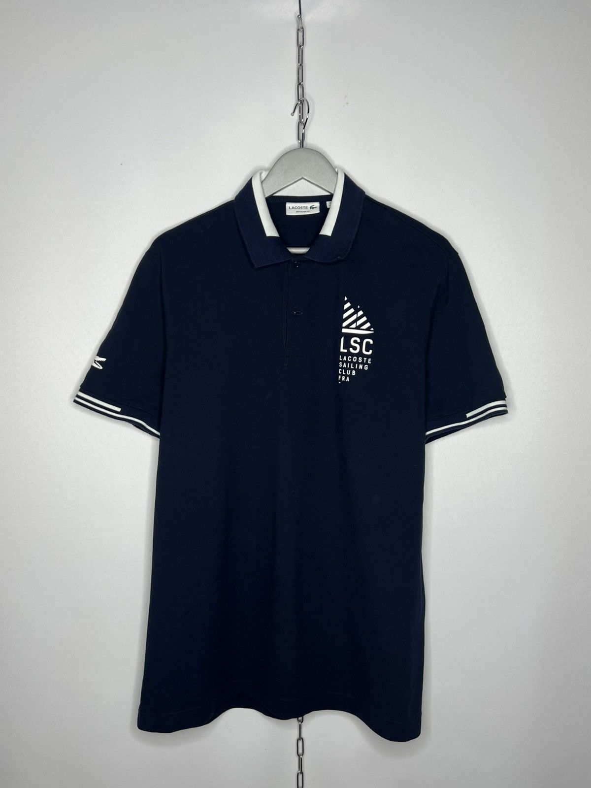 Lacoste Lacoste Sailing Club Luxury Big Crockodile Polo Shirt Size US XXL / EU 58 / 5 - 1 Thumbnail