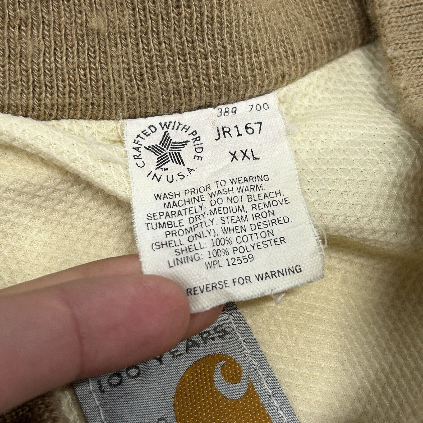 Carhartt × Vintage Vintage Carhartt Western Workwear Jacket JR167 Santa Fe Size US XXL / EU 58 / 5 - 4 Thumbnail