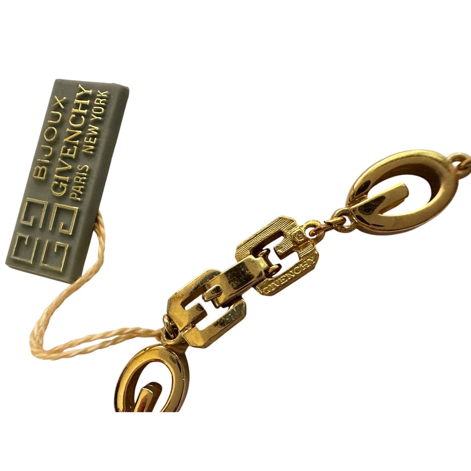 Givenchy Givenchy G Link Gold Plate Bracelet Size ONE SIZE - 6 Thumbnail