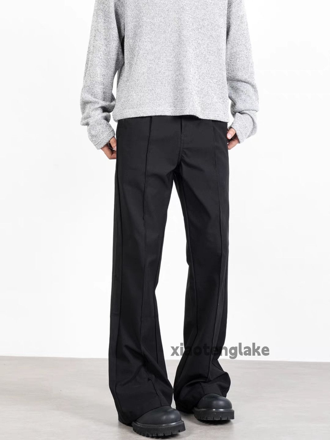 Designer × Japanese Brand × Vintage Unisex utility punk grunge bootcut flared cleanfit pants Size US 32 / EU 48 - 6 Thumbnail