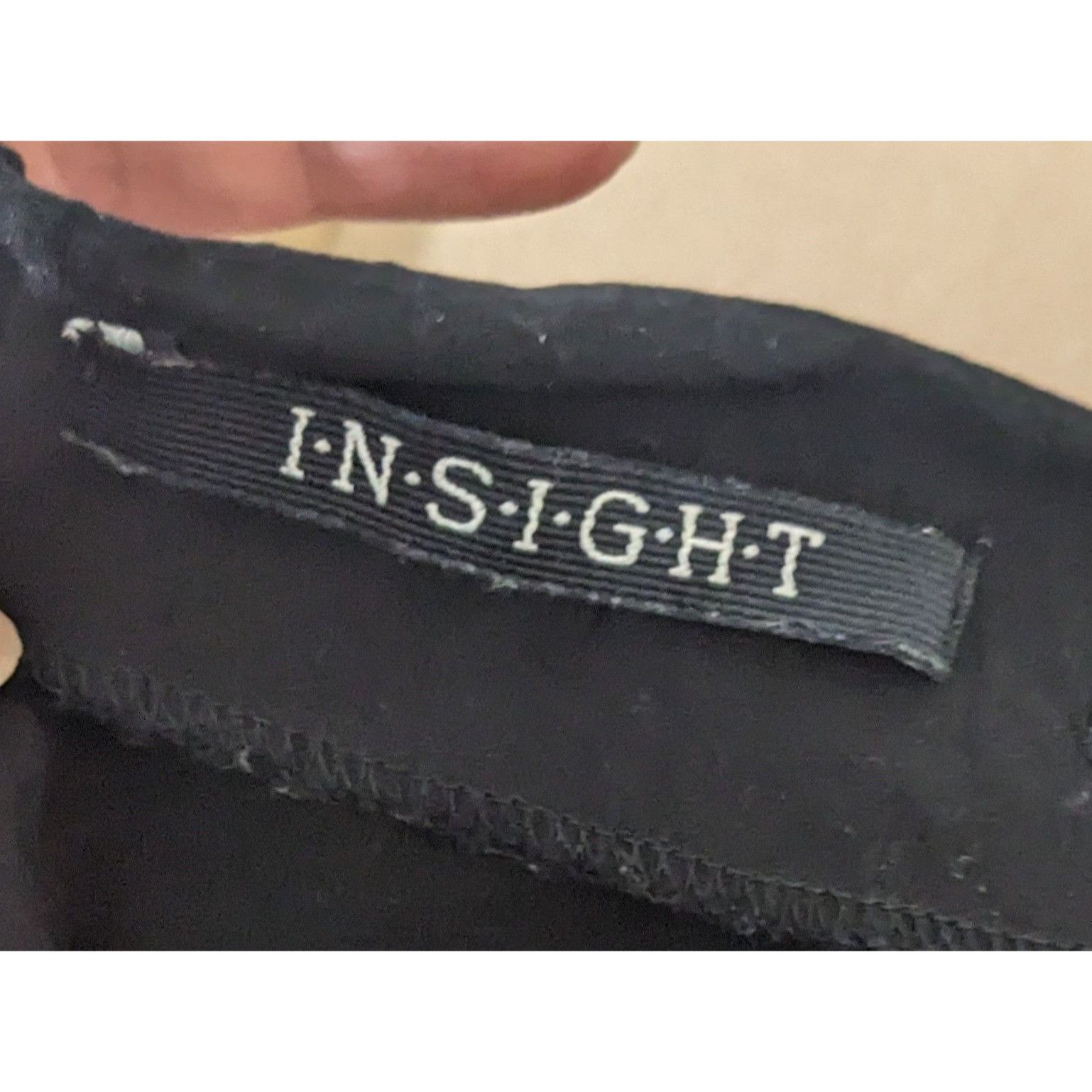 Insight Insight Gothic Black And White Asymmetrical Knee Length Skir Size 28" / US 6 / IT 42 - 7 Thumbnail