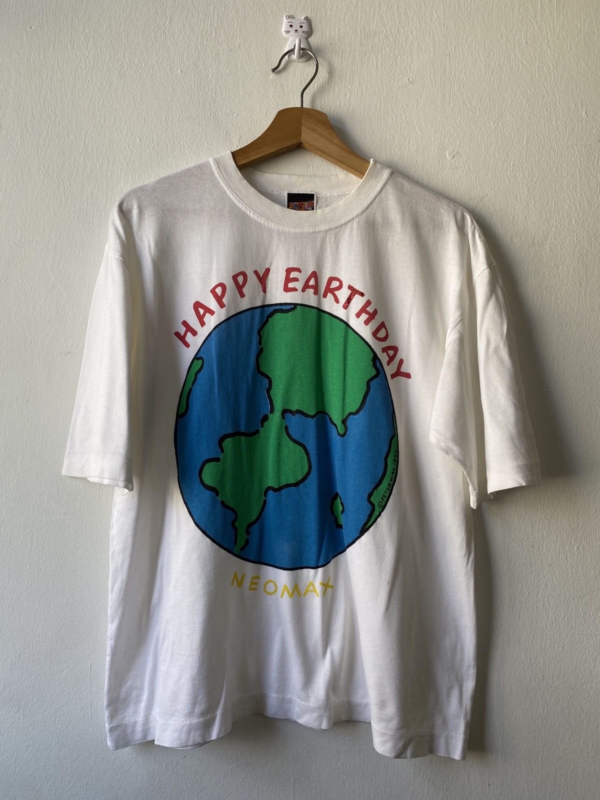 Art × Art Comes First × Vintage Vintage 90s Peter Max Neo Max T 