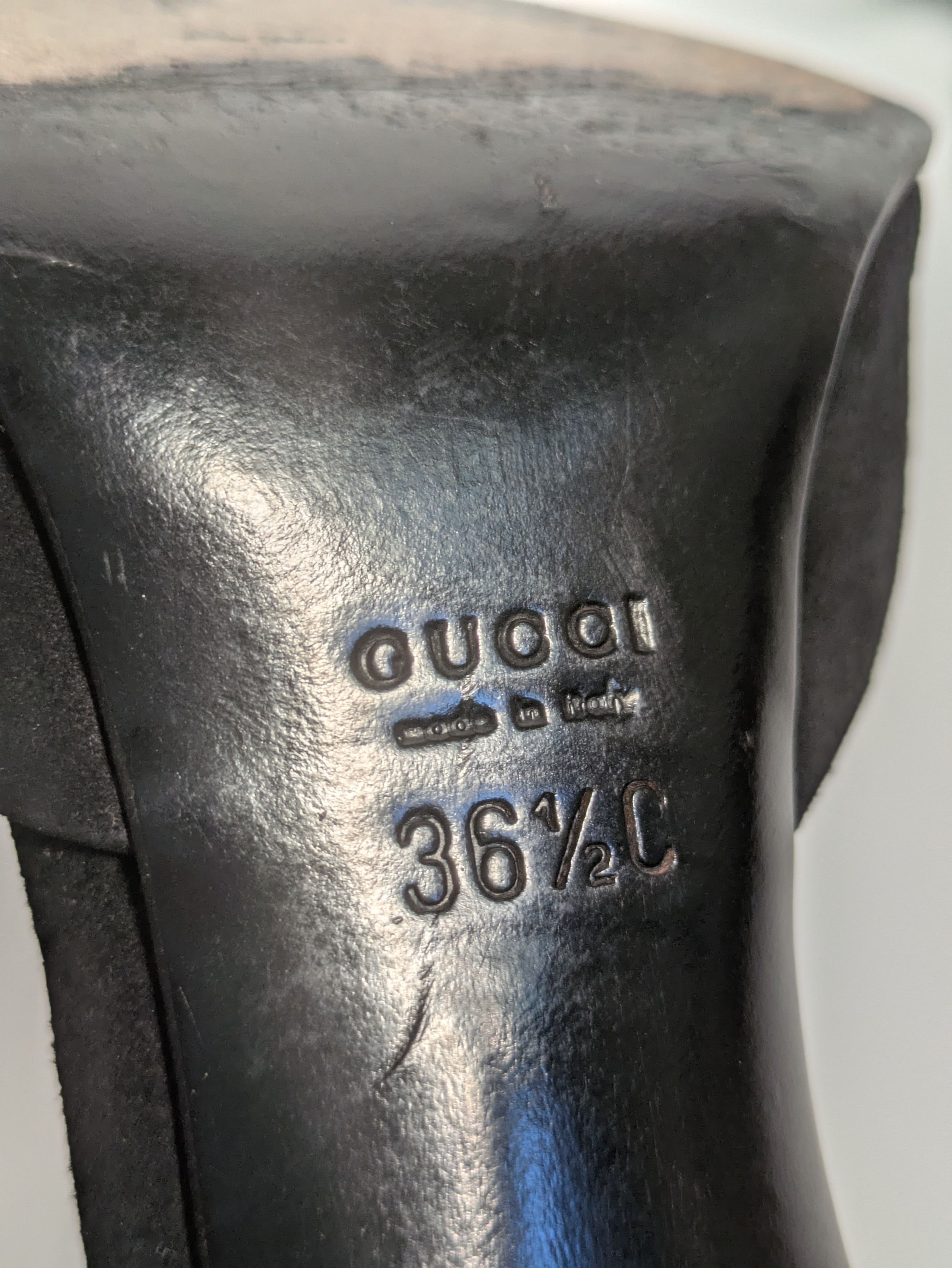 Gucci Frida Giannini-era Gucci heels - embellished bamboo detail Size US 5.5 / IT 35.5 - 3 Thumbnail