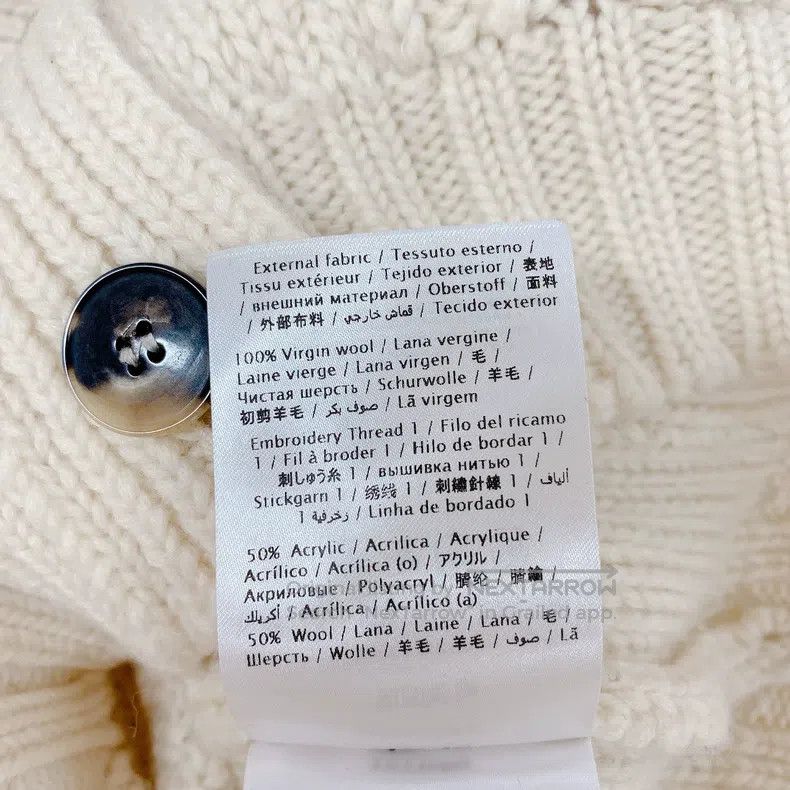 Valentino Valentino Jacquard embroidered knitted cardigan Size M / US 6-8 / IT 42-44 - 8 Thumbnail
