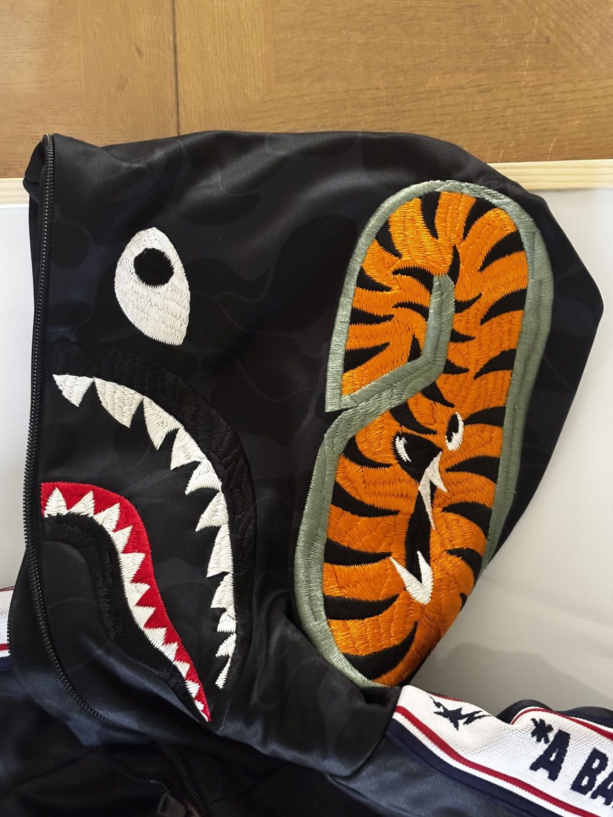 Bape ape bape solid camo relaxed fit shark full zip hoodie M new Size US M / EU 48-50 / 2 - 4 Thumbnail