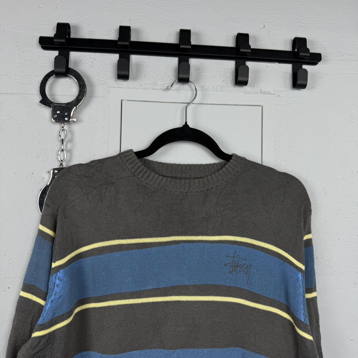 Stussy Vintage Sweater Avant Garde Skateboarding Stussy Size US M / EU 48-50 / 2 - 2 Thumbnail