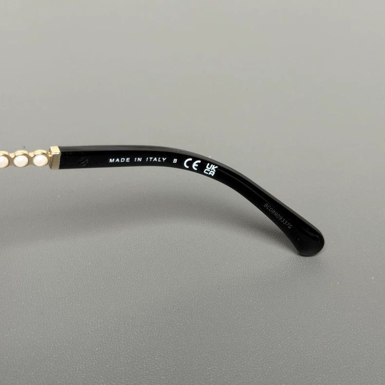 Chanel chanel pearl-accented sunglasses Size ONE SIZE - 5 Thumbnail