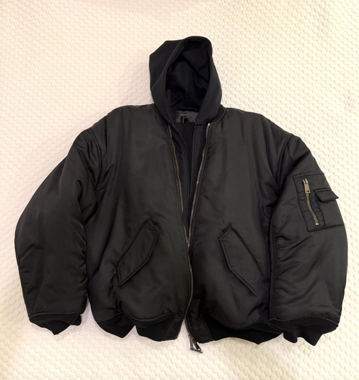 Balenciaga Balenciaga Paris All In Bomber Jacket sz.2 | Grailed