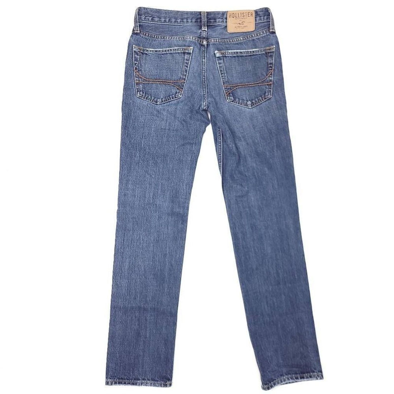 Hollister Y2K Hollister Jeans Skinny Mens 28x30 100% Cotton Blue Size US 28 / EU 44 - 6 Thumbnail