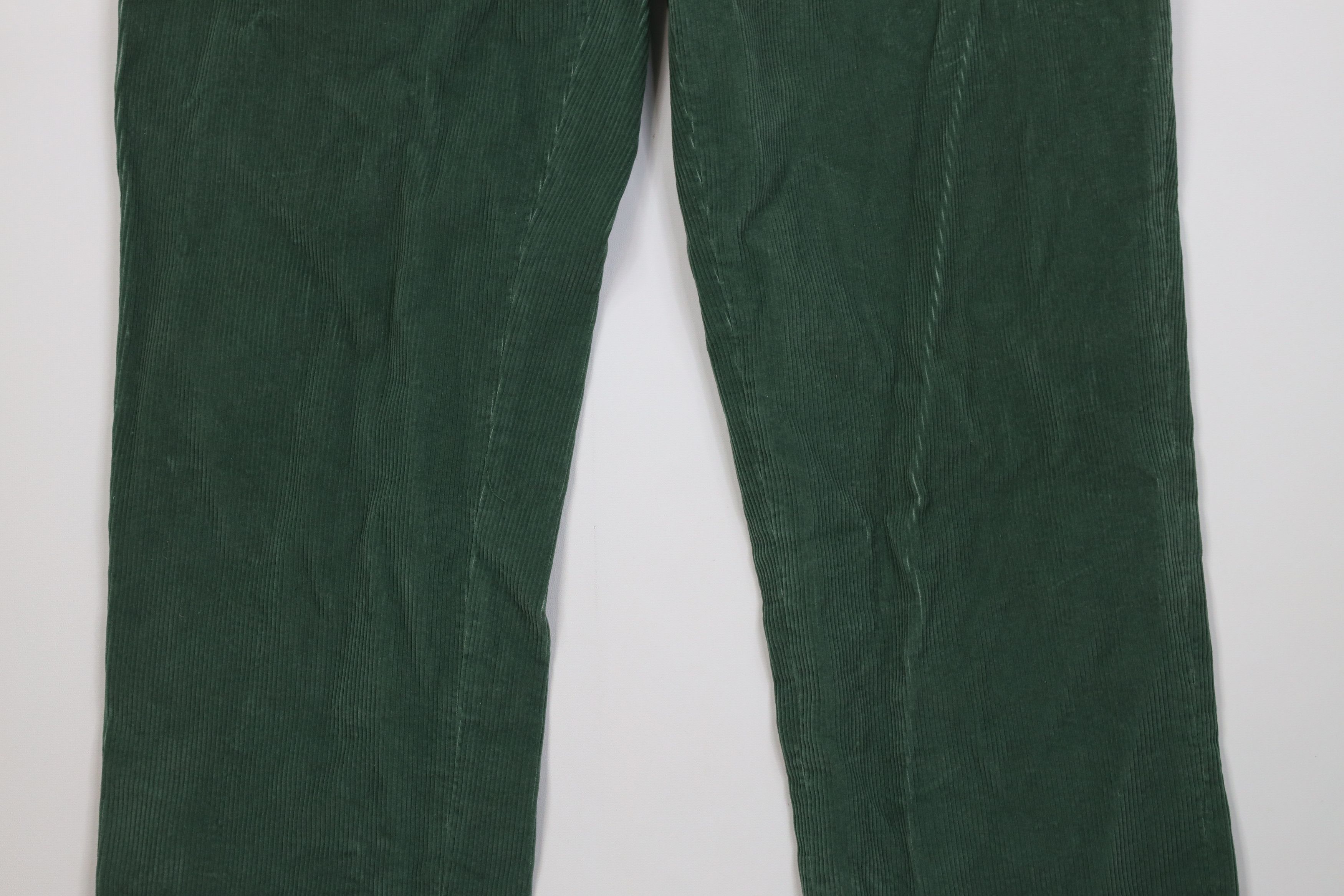 Lands' End Vintage 90s Y2K Lands End Wide Leg Corduroy Chino Pants Size US 38 / EU 54 - 3 Thumbnail