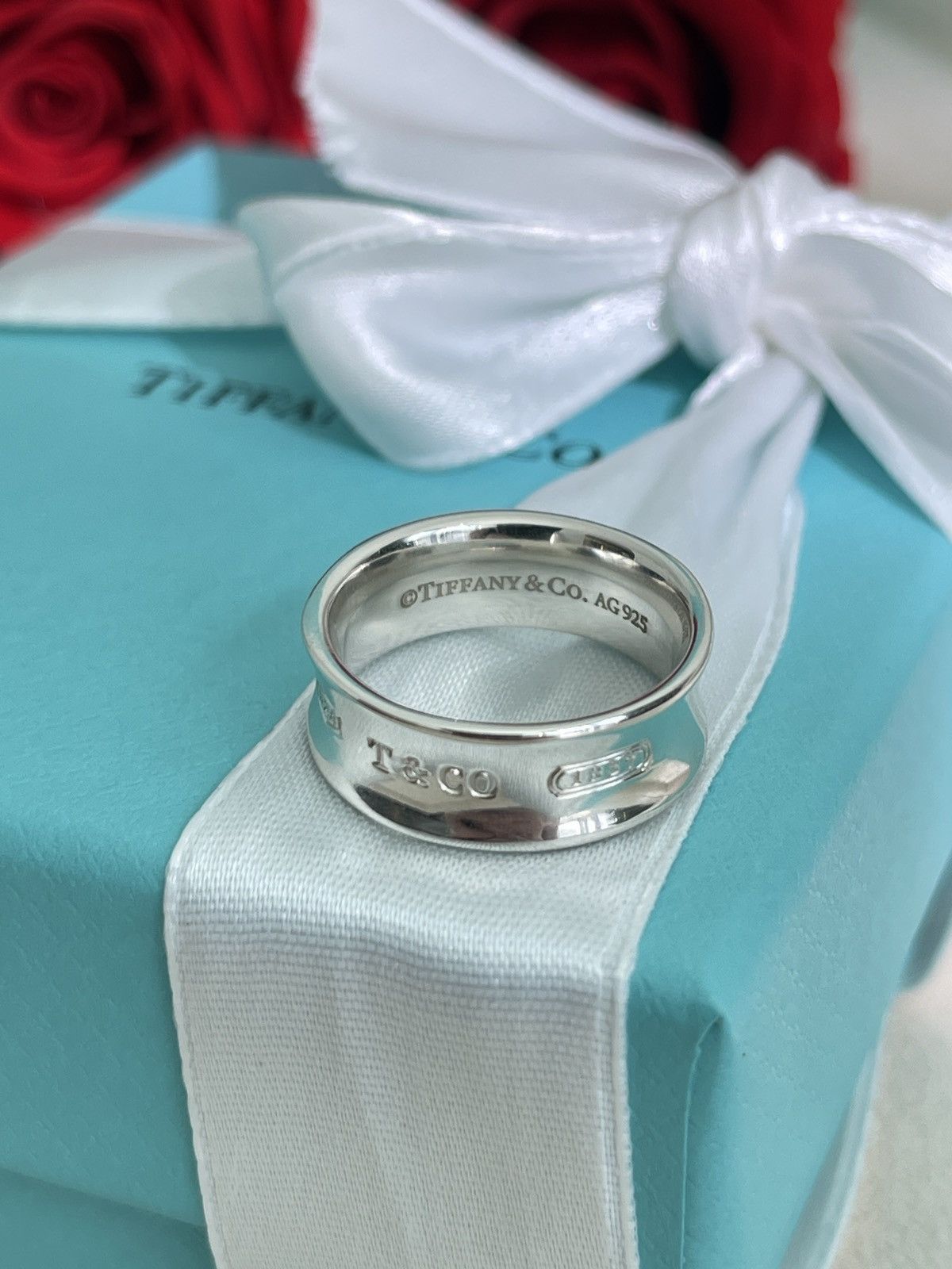 Tiffany & Co. 1837 Ring in Sterling Silver size 5.5 NEW $450