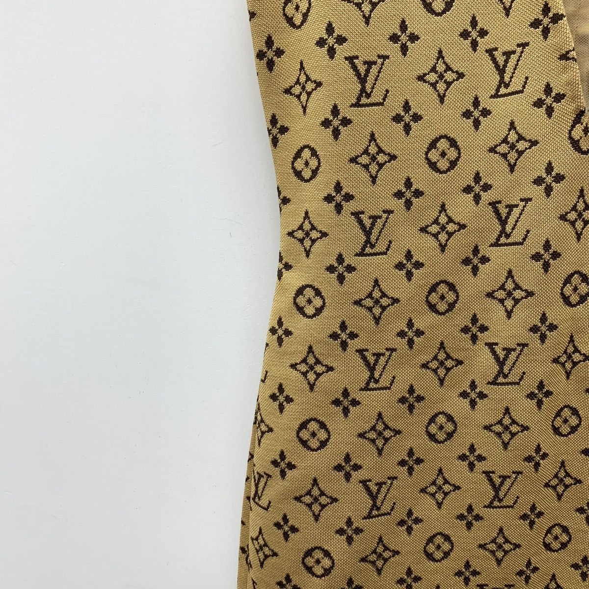 Louis Vuitton Louis Vuitton 24 Brown V-Neck Sleeveless Dress Size S / US 4 / IT 40 - 4 Thumbnail