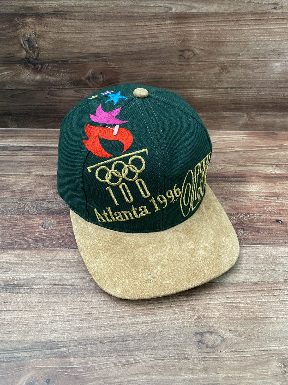 Vintage Vintage Hat Atlanta Olympic Size ONE SIZE - 3 Thumbnail