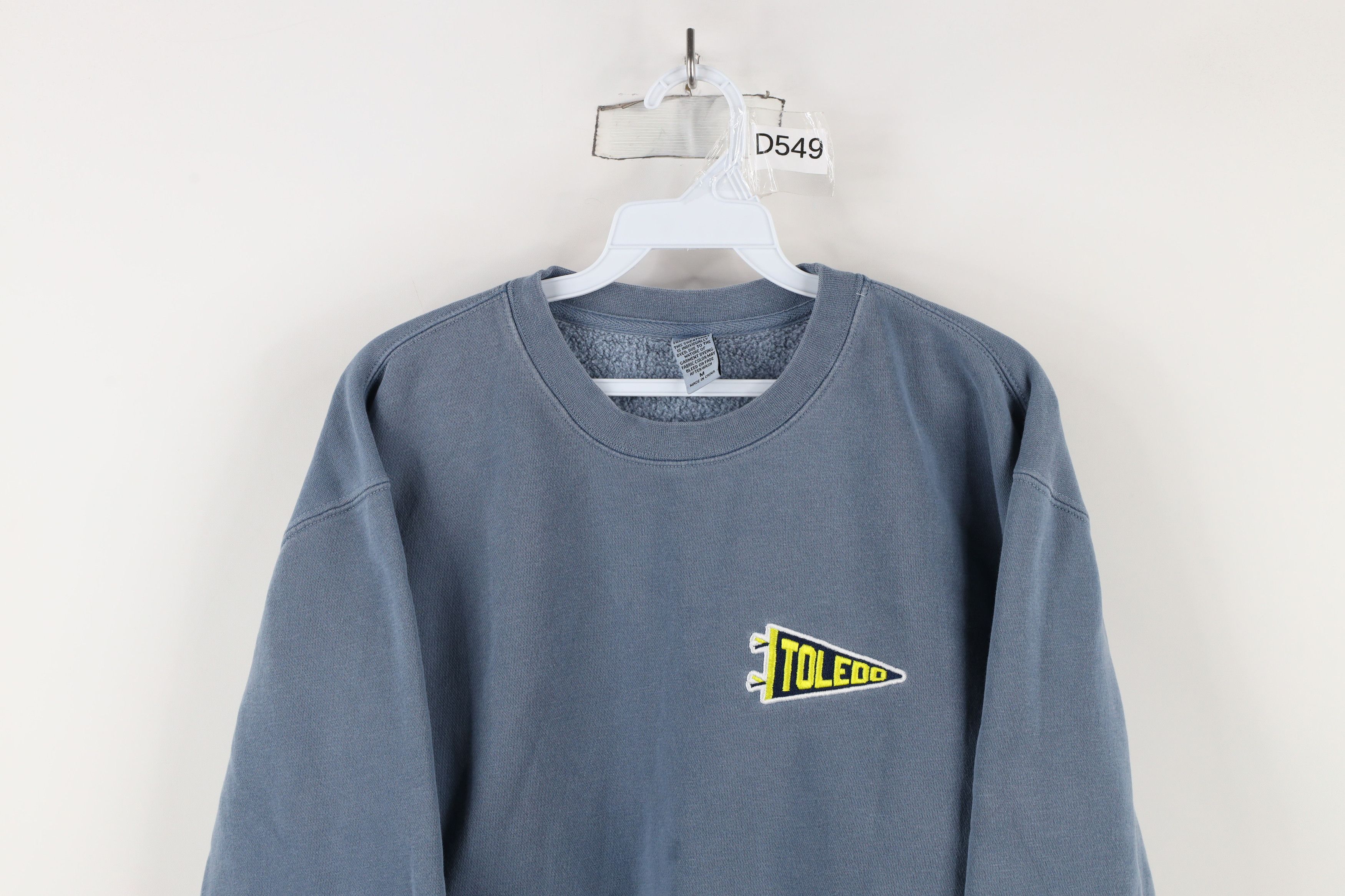 Vintage Vintage 90s Spell University of Toledo Pennant Sweatshirt Size US M / EU 48-50 / 2 - 2 Thumbnail