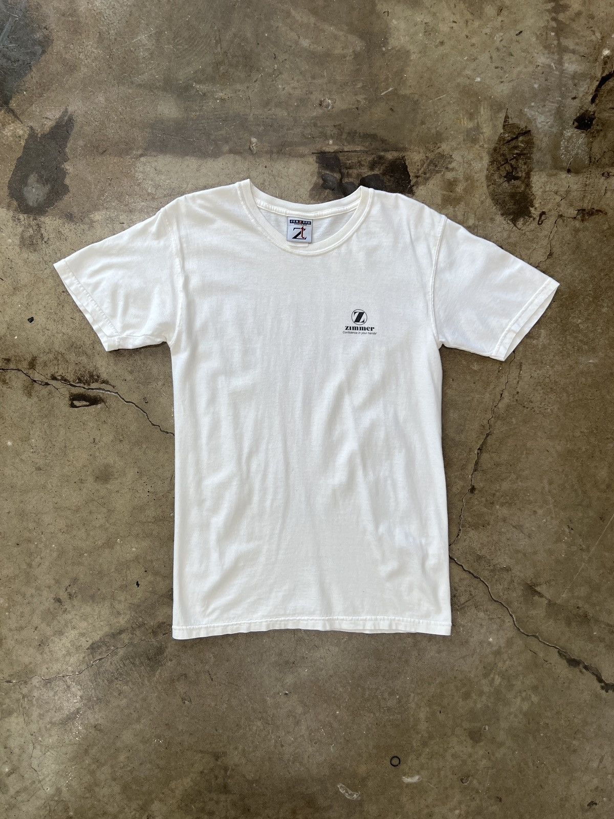 Vintage Vintage Zimmer Confidence in Your Hands Skeleton Tee Medium Size US M / EU 48-50 / 2 - 5 Thumbnail