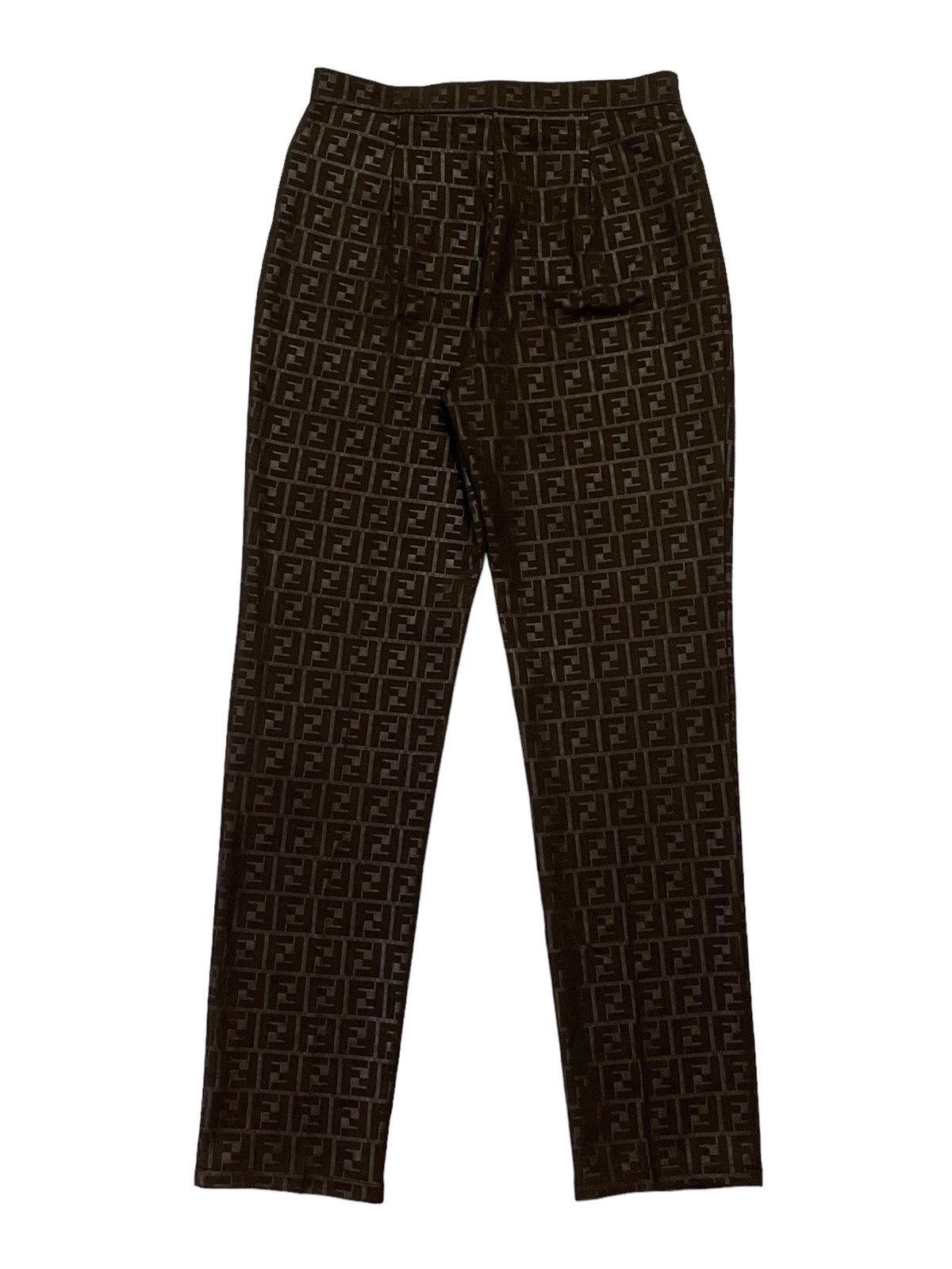 Fendi Vintage FENDI Zucca Monogram Pants Size US 29 - 3 Thumbnail