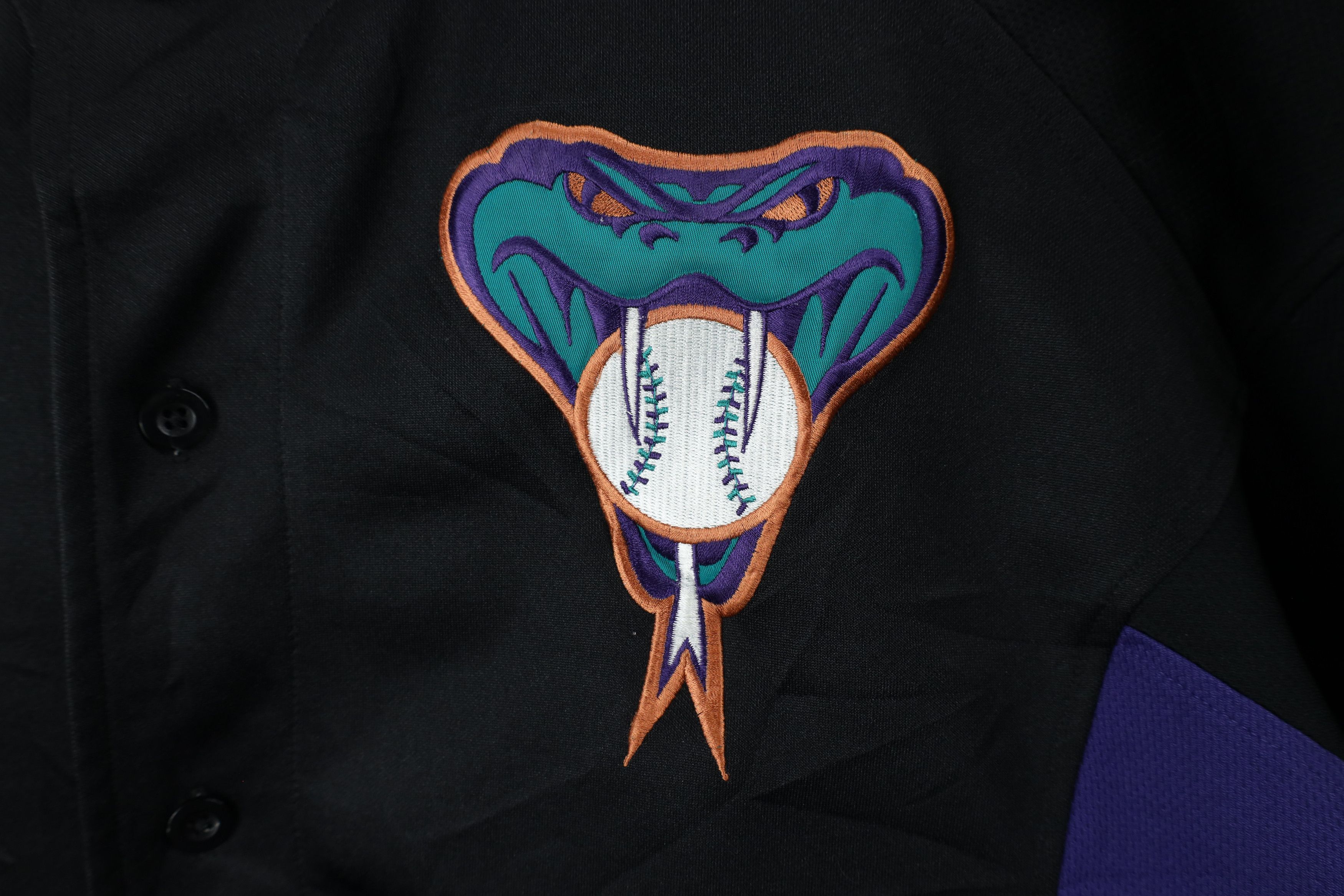 Nike Vintage Nike Diamondbacks Baseball Jersey Black Stitched Size US XL / EU 56 / 4 - 6 Thumbnail