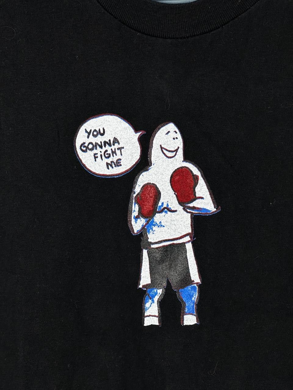 Vintage Vintage Humour You Gonna Fight Me T shirt USA Size US XL / EU 56 / 4 - 4 Thumbnail