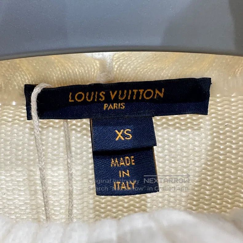 Louis Vuitton Louis Vuitton Half-turtleneck cashmere patchwork zip sweat Size US XS / EU 42 / 0 - 3 Thumbnail