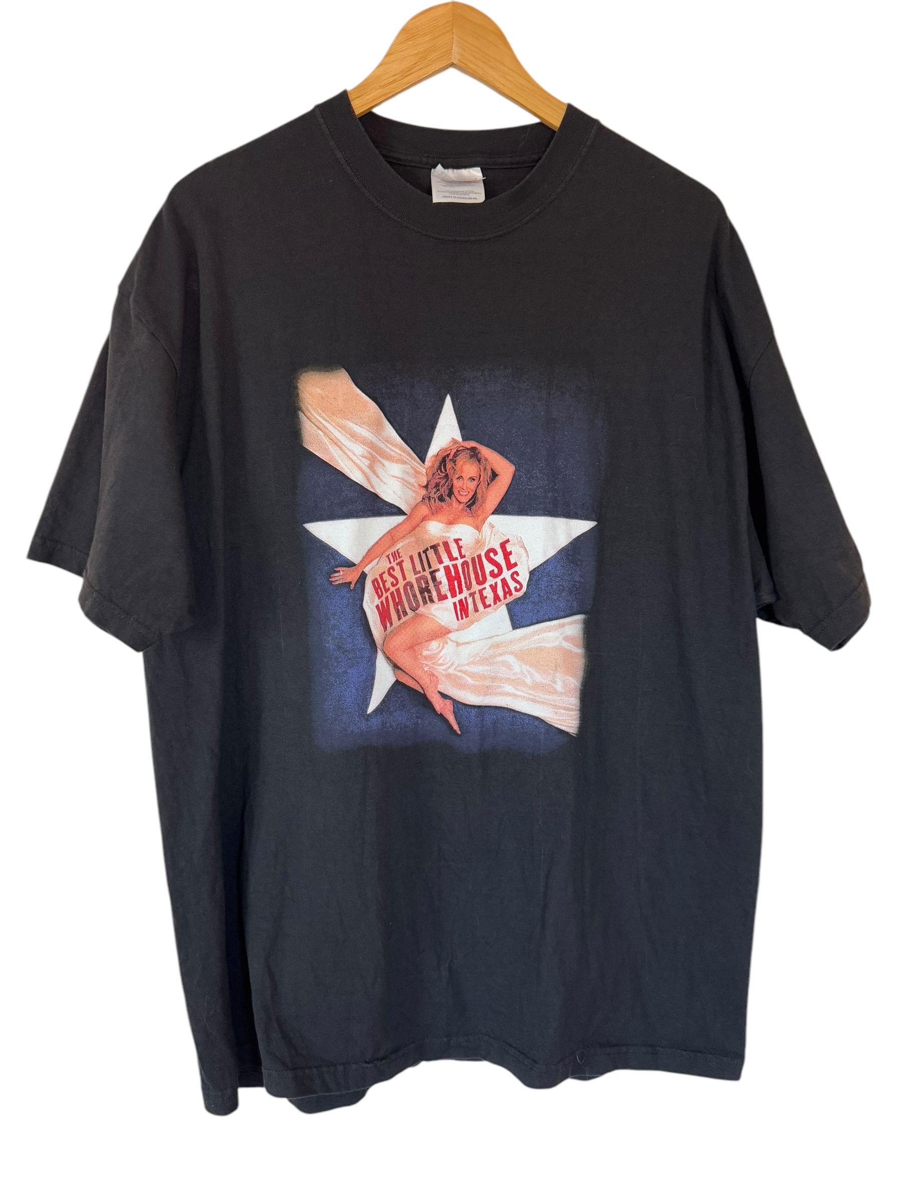Hanes Vintage 80s Dolly Parton Best Little Whorehouse T-Shirt Size US XL / EU 56 / 4 - 1 Thumbnail